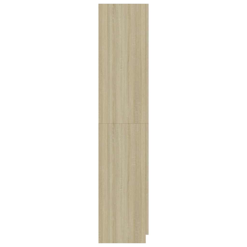 Ντουλάπα Τρίφυλλη Sonoma Δρυς 120x50x180 εκ. από Μοριοσανίδα