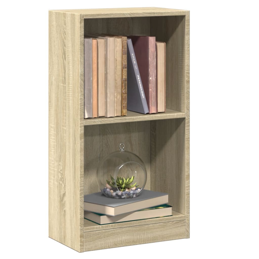 Βιβλιοθήκη Χρώμα Sonoma Δρυς 40 x 24 x 75 εκ. από Μοριοσανίδα