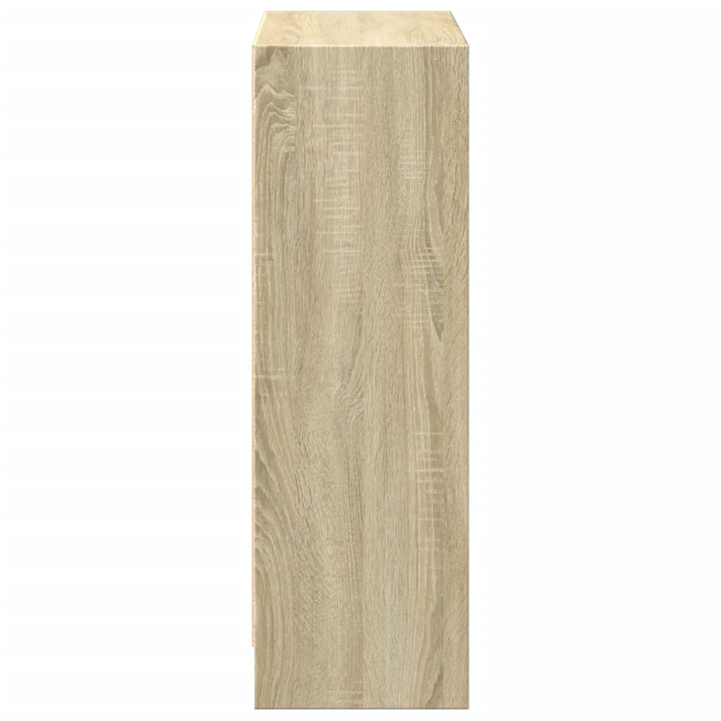 Βιβλιοθήκη Χρώμα Sonoma Δρυς 40 x 24 x 75 εκ. από Μοριοσανίδα