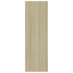 Βιβλιοθήκη Λευκό/Sonoma Δρυς 40 x 24 x 75 εκ. από Μοριοσανίδα
