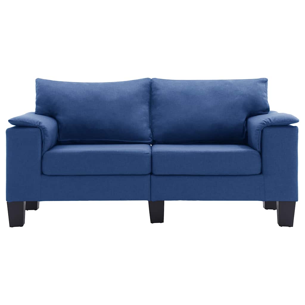 Καναπές Διθέσιος Μπλε Υφασμάτινος - Pakobazaar