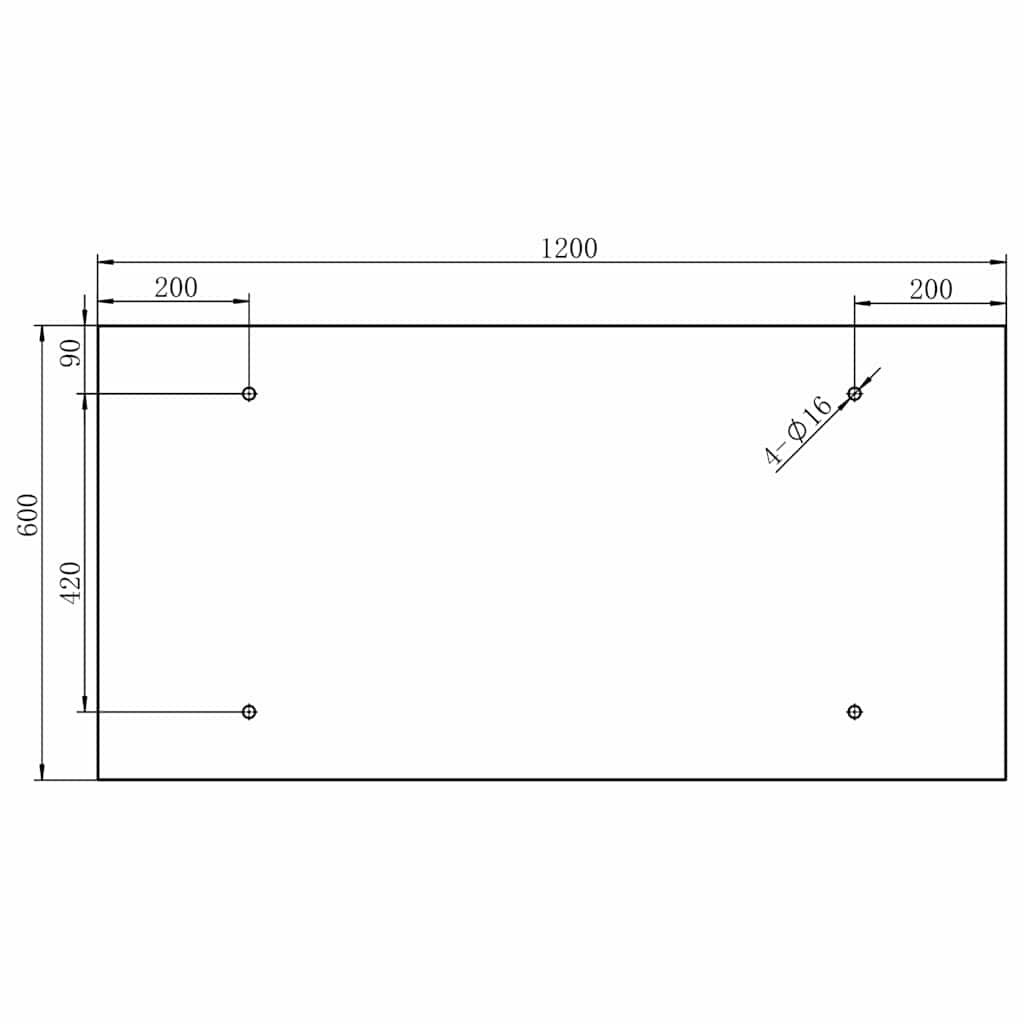 Στέγαστρο Πόρτας 240x60 εκ. Γυαλί Ασφαλείας VSG/Ανοξείδ. Ατσάλι