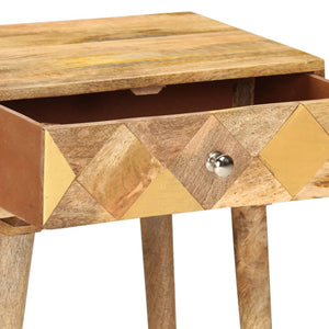 Κομοδίνο 43 x 30 x 58 εκ. από Μασίφ Ξύλο Μάνγκο - PAKOBAZAAR