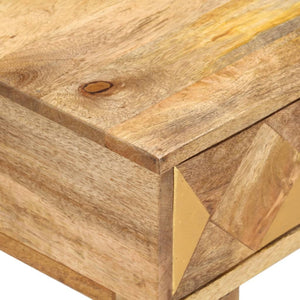 Κομοδίνο 43 x 30 x 58 εκ. από Μασίφ Ξύλο Μάνγκο - PAKOBAZAAR