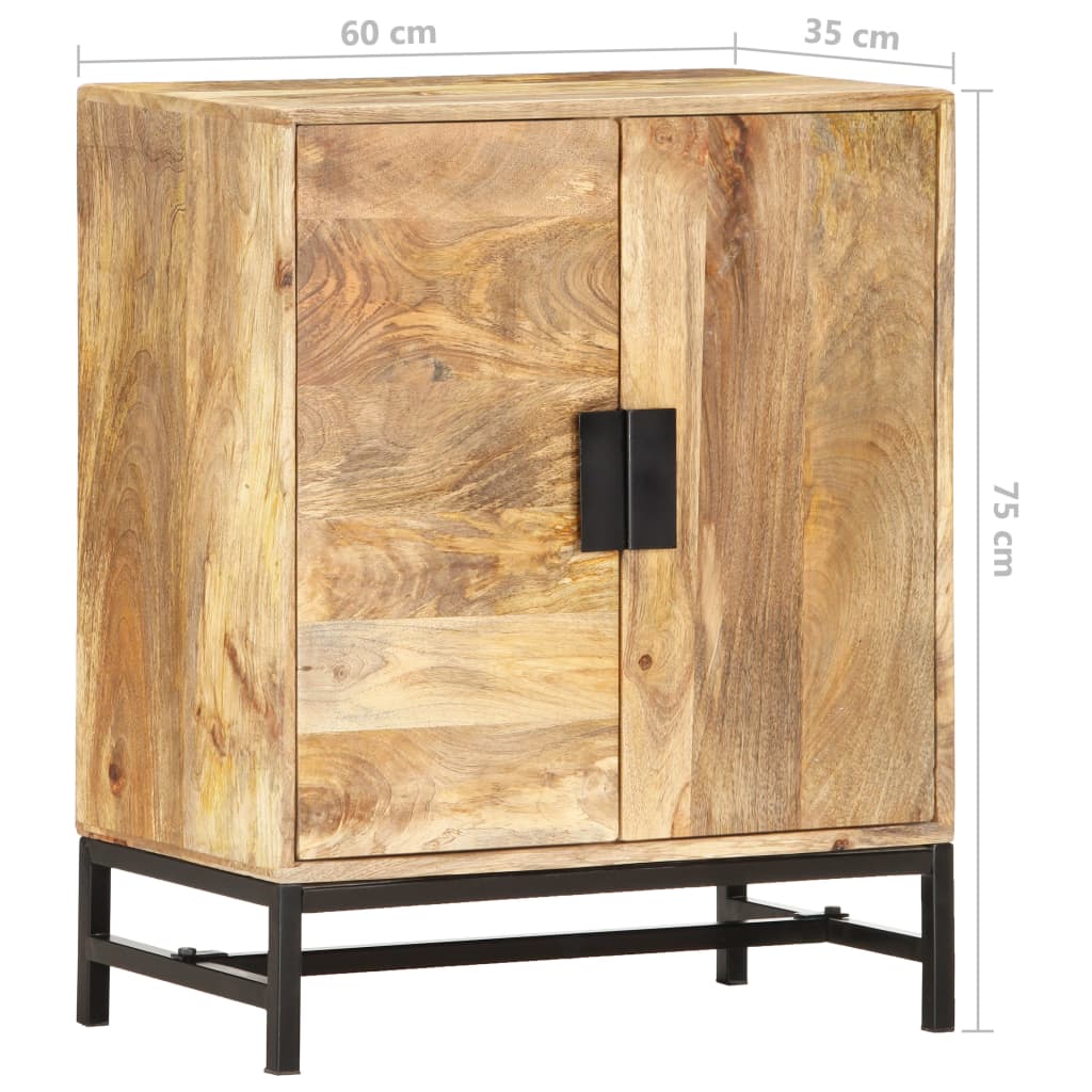 Ντουλάπι με Συρτάρια 60 x 35 x 75 εκ. από Μασίφ Ξύλο Μάνγκο
