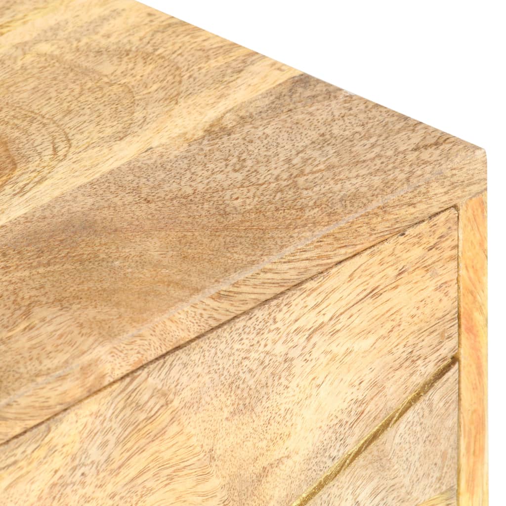 Κομοδίνο 40 x 30 x 50 εκ. από Μασίφ Ξύλο Μάνγκο - PAKOBAZAAR
