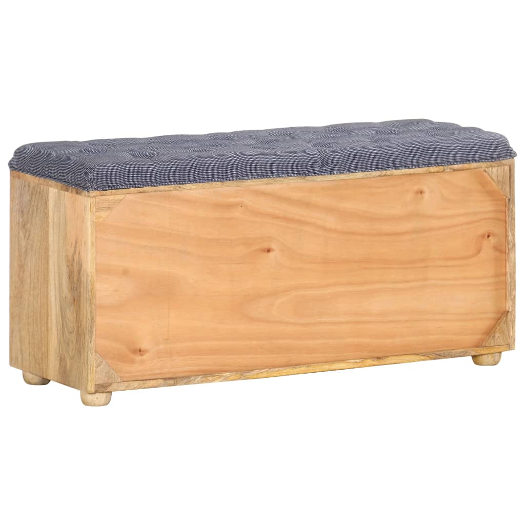 Πάγκος Χολ 100 x 35 x 47 εκ. από Μασίφ Ξύλο Μάνγκο - PAKOBAZAAR