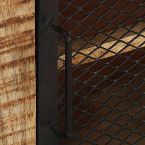 Ντουλάπι με Συρτάρια 100x31x60 εκ Μασίφ Ακατέργαστο Ξύλο Μάνγκο - PAKOBAZAAR