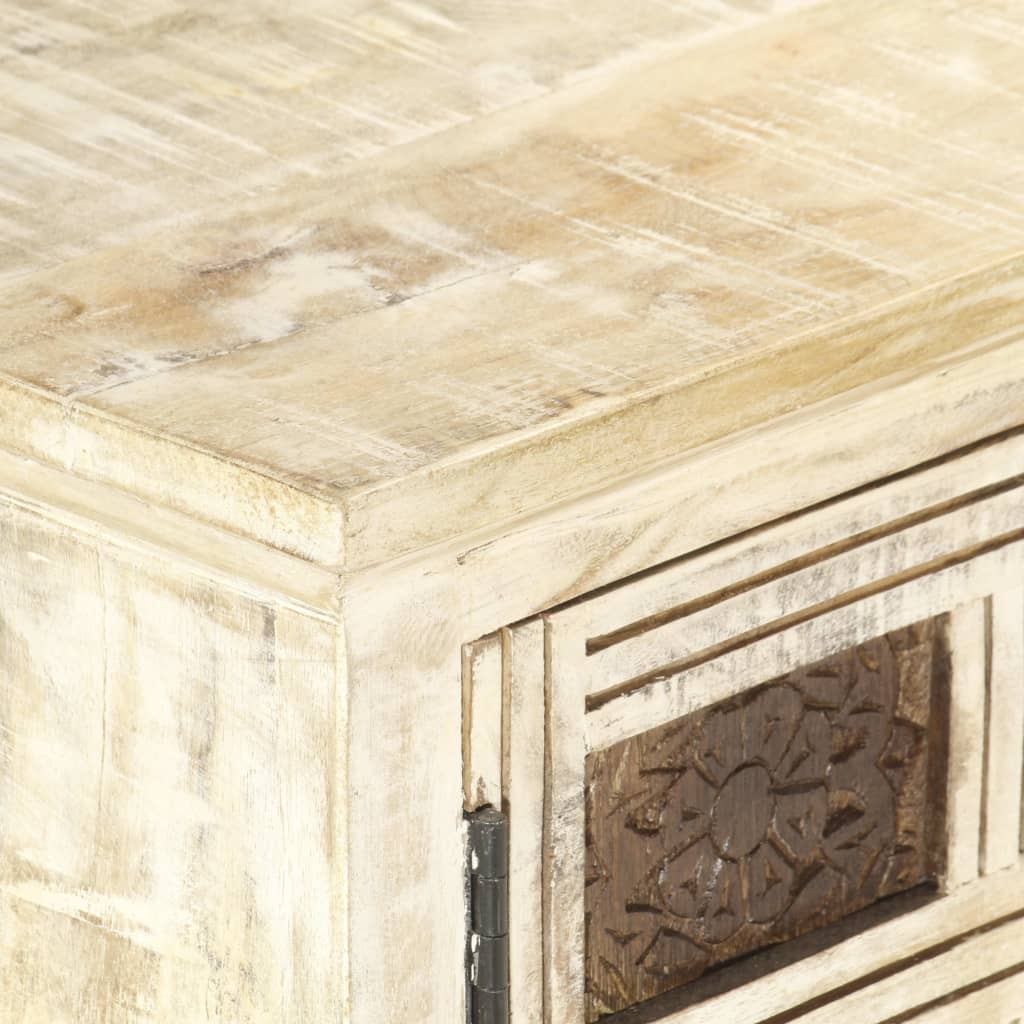 Έπιπλο Τηλεόρασης 130 x 30 x 36 εκ. από Μασίφ Ξύλο Μάνγκο - Pakobazaar