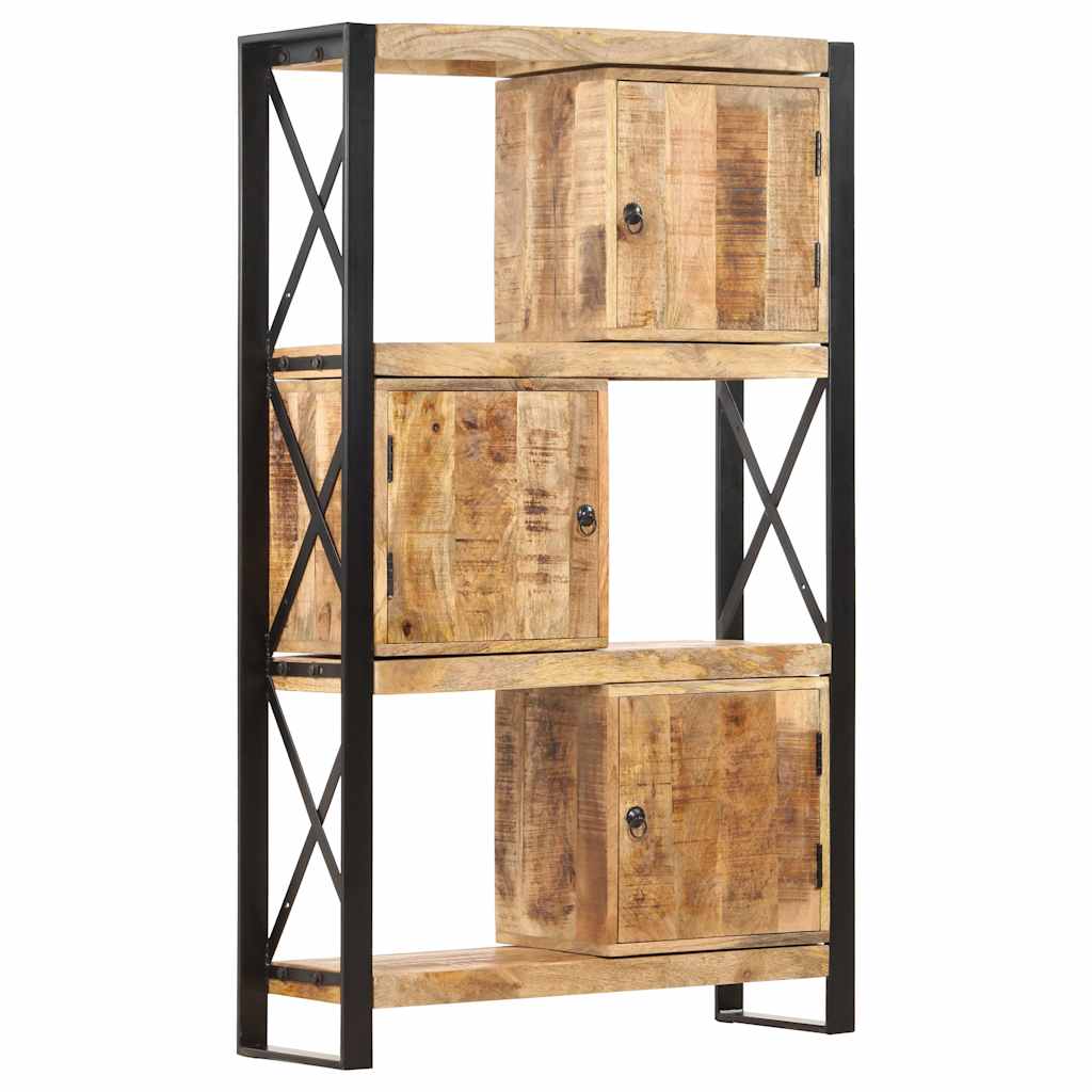 Βιβλιοθήκη 90 x 30 x 150 εκ. από Μασίφ Ξύλο Μάνγκο