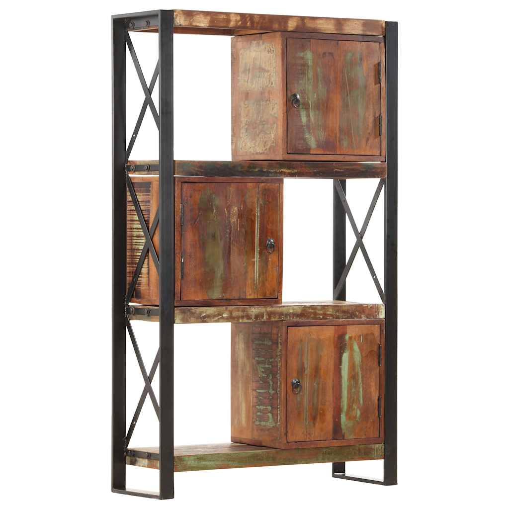 Βιβλιοθήκη 90 x 30 x 150 εκ. από Μασίφ Ανακυκλωμένο Ξύλο