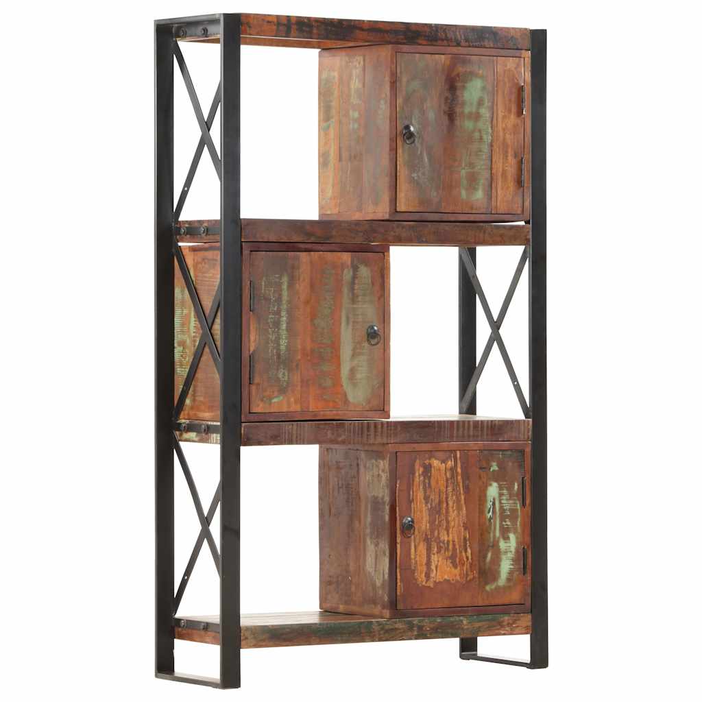 Βιβλιοθήκη 90 x 30 x 150 εκ. από Μασίφ Ανακυκλωμένο Ξύλο