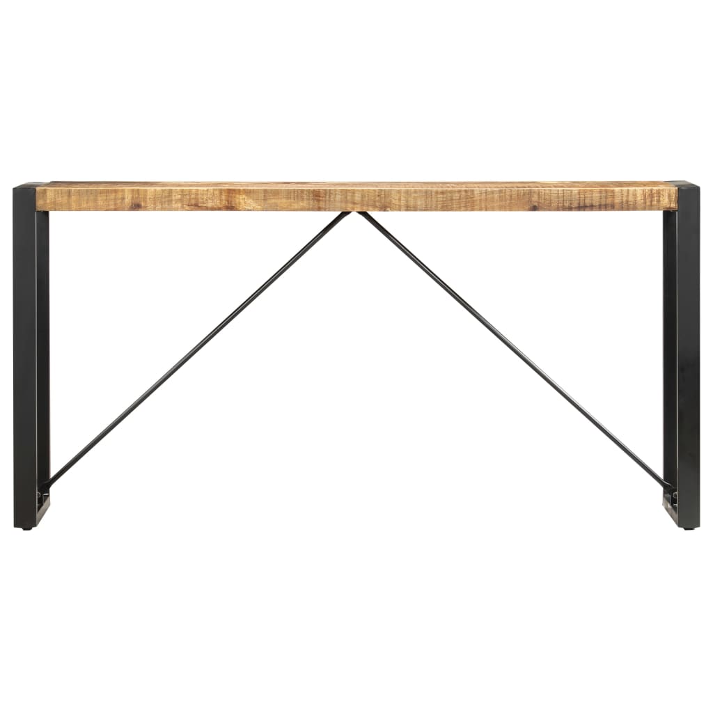 Τραπέζι Κονσόλα 150 x 35 x 76 εκ. από Μασίφ Ξύλο Μάνγκο - PAKOBAZAAR