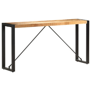 Τραπέζι Κονσόλα 150 x 35 x 76 εκ. από Μασίφ Ξύλο Μάνγκο - PAKOBAZAAR