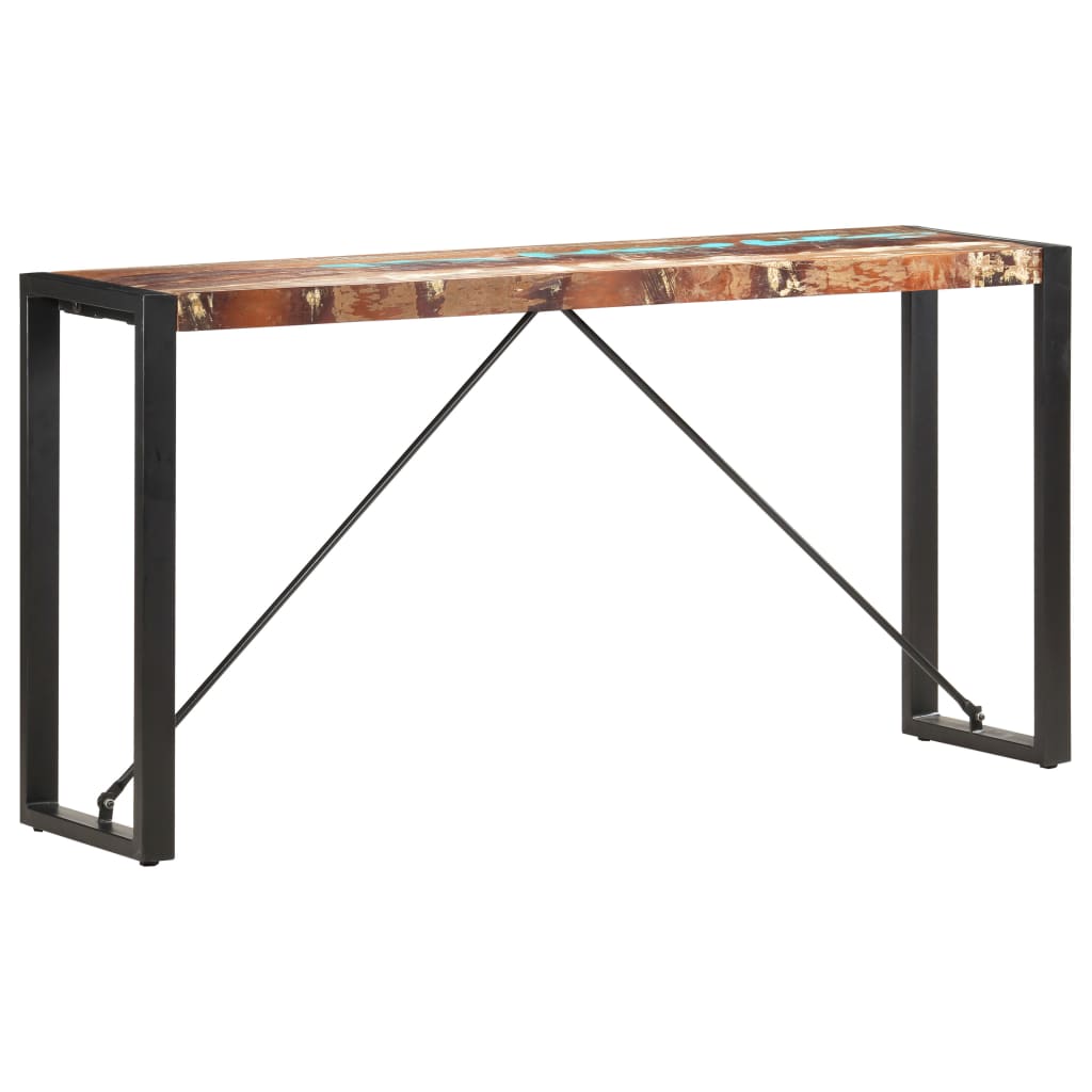Τραπέζι Κονσόλα 150 x 35 x 76 εκ. από Μασίφ Ανακυκλωμένο Ξύλο