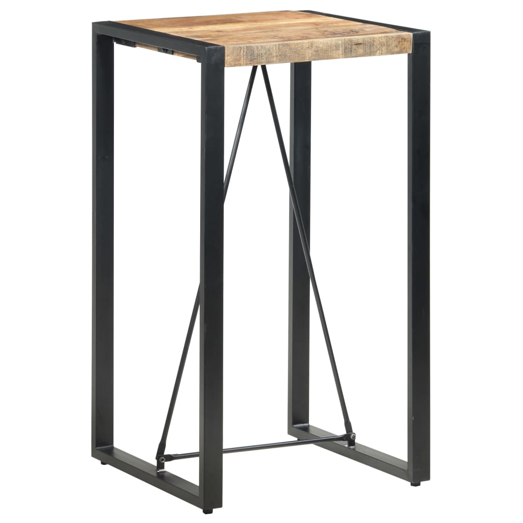 Τραπέζι Μπαρ 60 x 60 x 110 εκ. από Μασίφ Ξύλο Μάνγκο