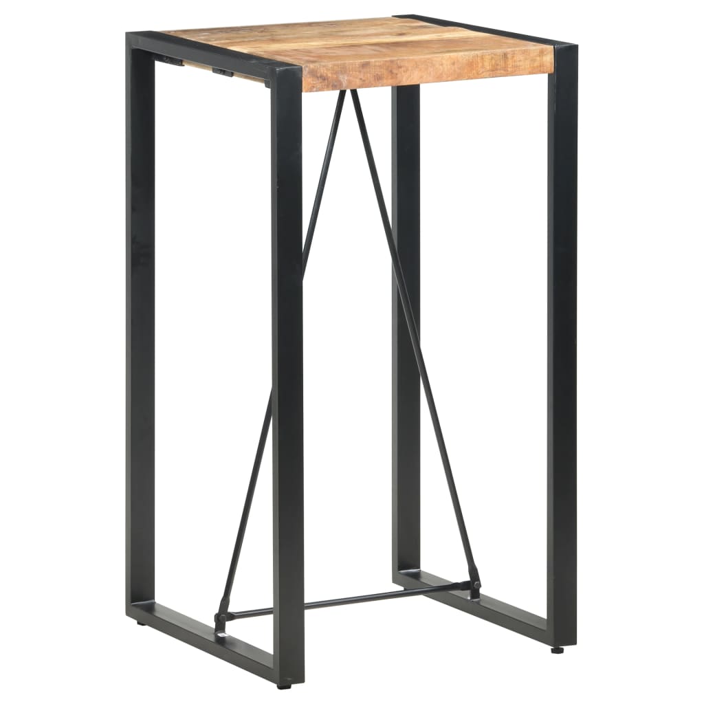 Τραπέζι Μπαρ 60 x 60 x 110 εκ. από Μασίφ Ξύλο Μάνγκο