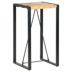 Τραπέζι Μπαρ 60 x 60 x 110 εκ. από Μασίφ Ξύλο Μάνγκο