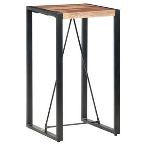 Τραπέζι Μπαρ 60 x 60 x 110 εκ. από Μασίφ Ξύλο Ακακίας