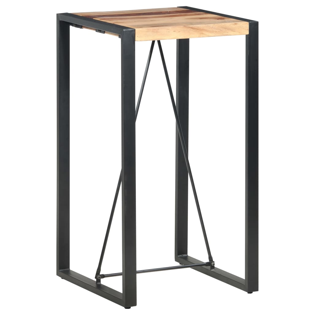 Τραπέζι Μπαρ 60 x 60 x 110 εκ. από Μασίφ Ξύλο Ακακίας