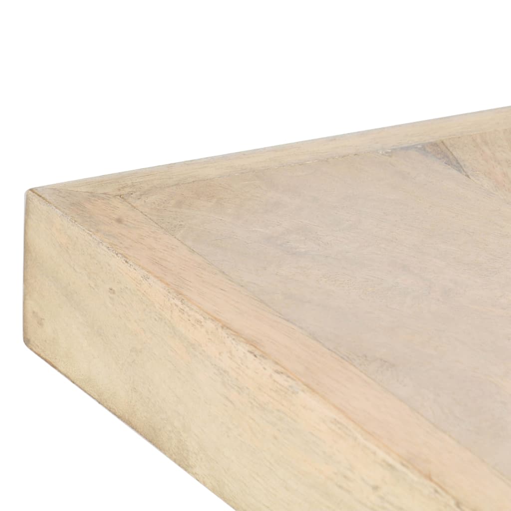 Τραπεζαρία 180 x 90 x 76 εκ. από Μασίφ Ξεβαμμένο Ξύλο Μάνγκο - PAKOBAZAAR