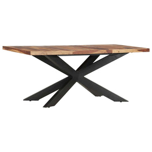 Τραπεζαρία 180 x 90 x 76 εκ. από Μασίφ Ξύλο Ακακίας - Pakobazaar