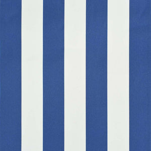 Τέντα Συρόμενη Μπλε / Λευκό 100 x 150 εκ. - PAKOBAZAAR