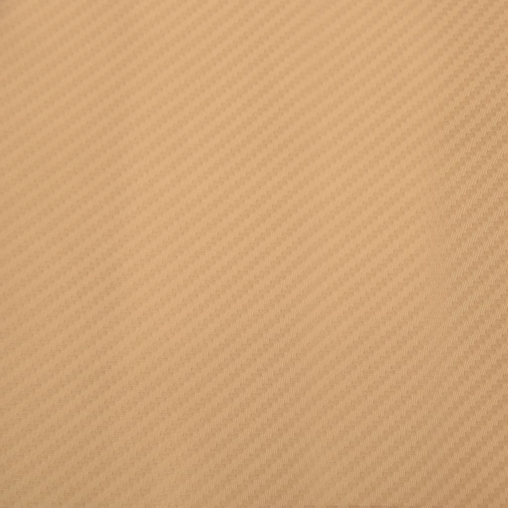 Μεμβράνη Αυτοκινήτου 3D Χρυσό Ματ 200 x 152 εκ.