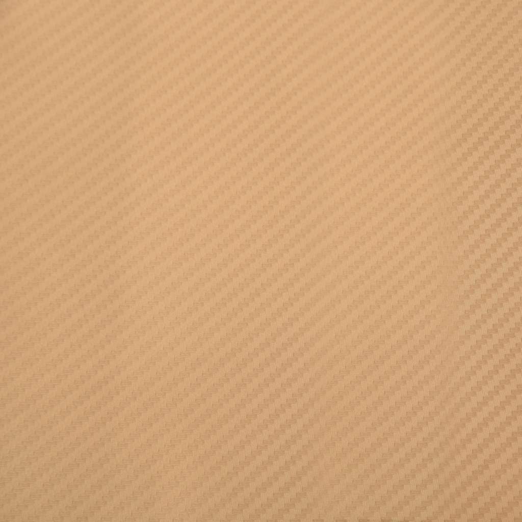 Μεμβράνη Αυτοκινήτου 3D Χρυσό Ματ 500x152 εκ.