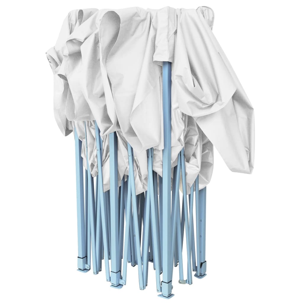 Κιόσκι Πτυσσόμενο Επαγγελματικό Λευκό 3 x 6 μ. Ατσάλινο - Pakobazaar