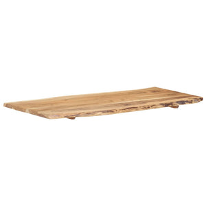 Επιφάνεια Τραπεζιού 118 x (50-60) x 2,5 εκ. Μασίφ Ξύλο Ακακίας - PAKOBAZAAR