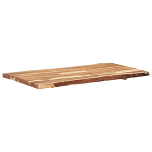 Επιφάνεια Τραπεζιού 118 x (50-60) x 3,8 εκ. Μασίφ Ξύλο Ακακίας - PAKOBAZAAR