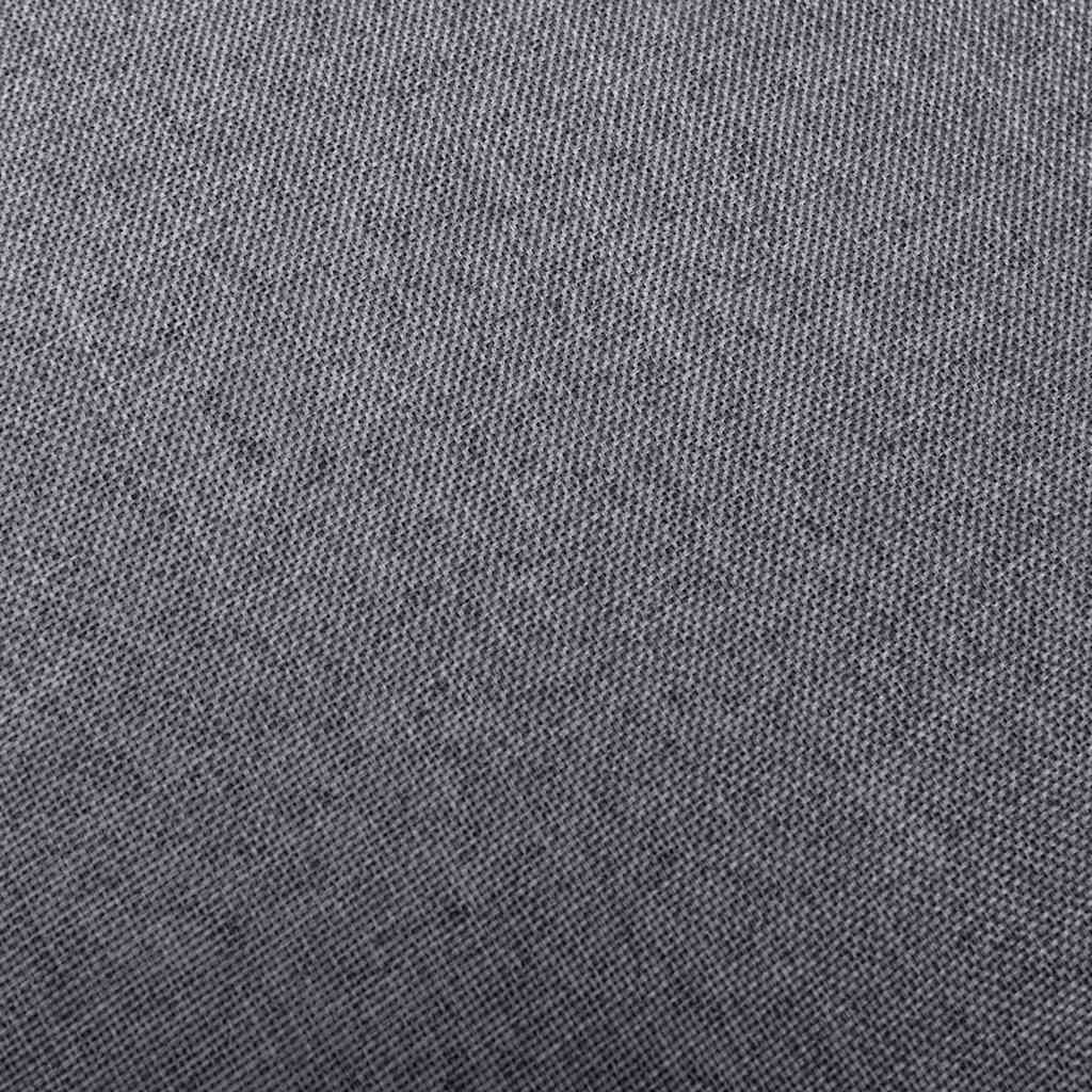 Σκαμπό Μπαρ 2 τεμ. Ανοιχτό Γκρι Υφασμάτινα