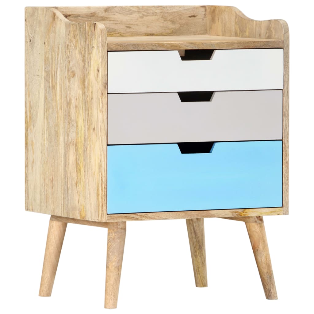 Κομοδίνο 47 x 35 x 63 εκ. από Μασίφ Ξύλο Μάνγκο - PAKOBAZAAR