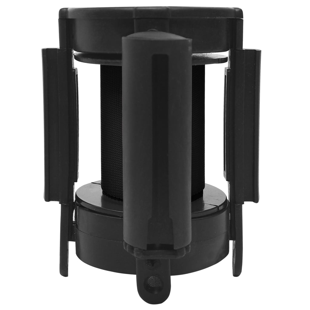 Διαχωριστικός Ιμάντας Ανασυρόμενος Μαύρος 200 εκ.