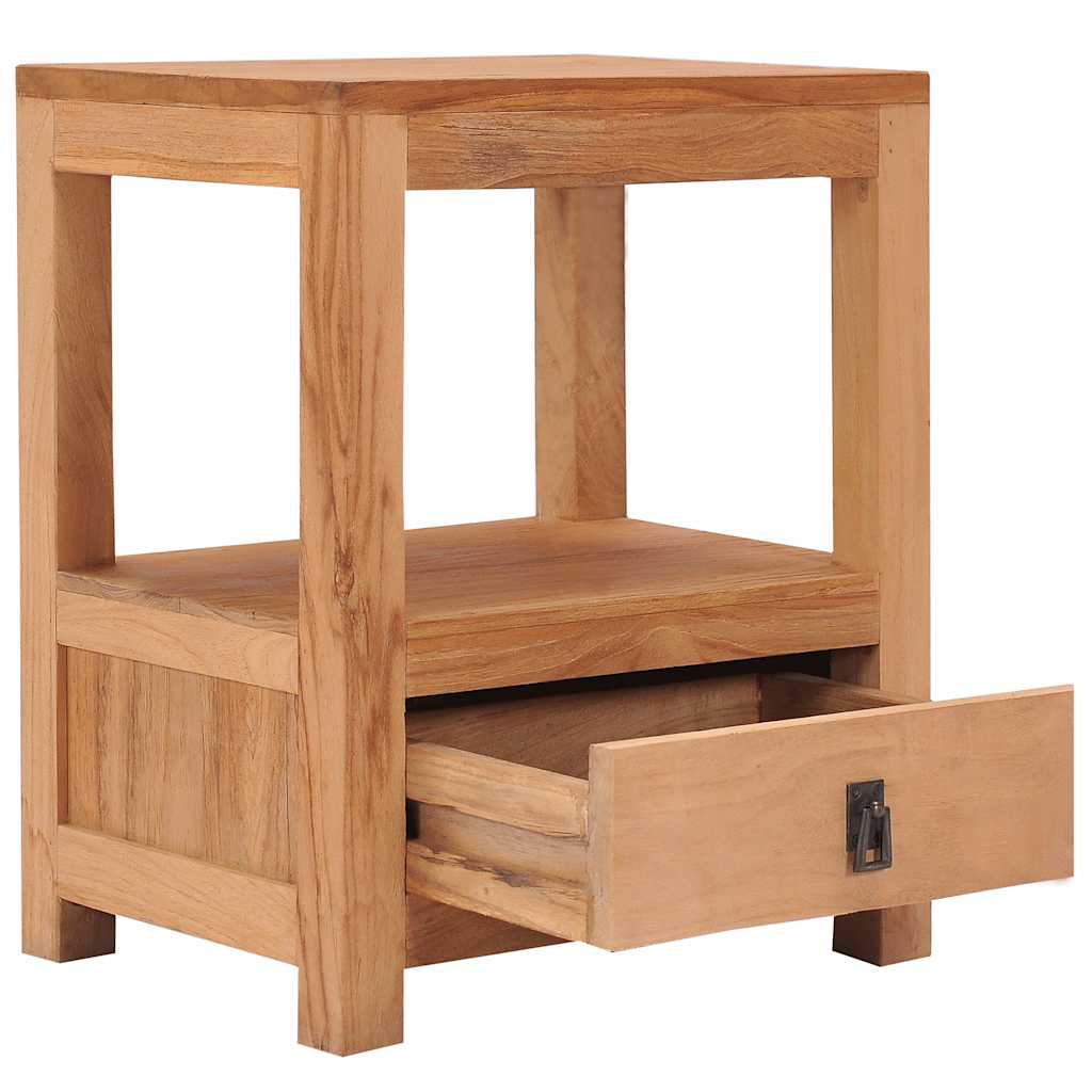 Κομοδίνο 40 x 30 x 50 εκ. από Μασίφ Ξύλο Teak - PAKOBAZAAR