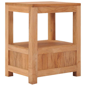 Κομοδίνο 40 x 30 x 50 εκ. από Μασίφ Ξύλο Teak - PAKOBAZAAR
