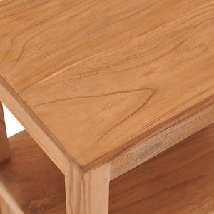 Κομοδίνο 40 x 30 x 50 εκ. από Μασίφ Ξύλο Teak - PAKOBAZAAR