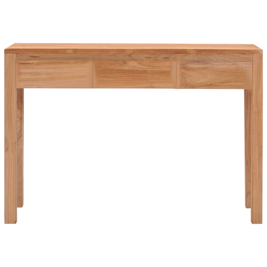 Τραπέζι Κονσόλα 110 x 35 x 75 εκ. από Μασίφ Ξύλο Teak