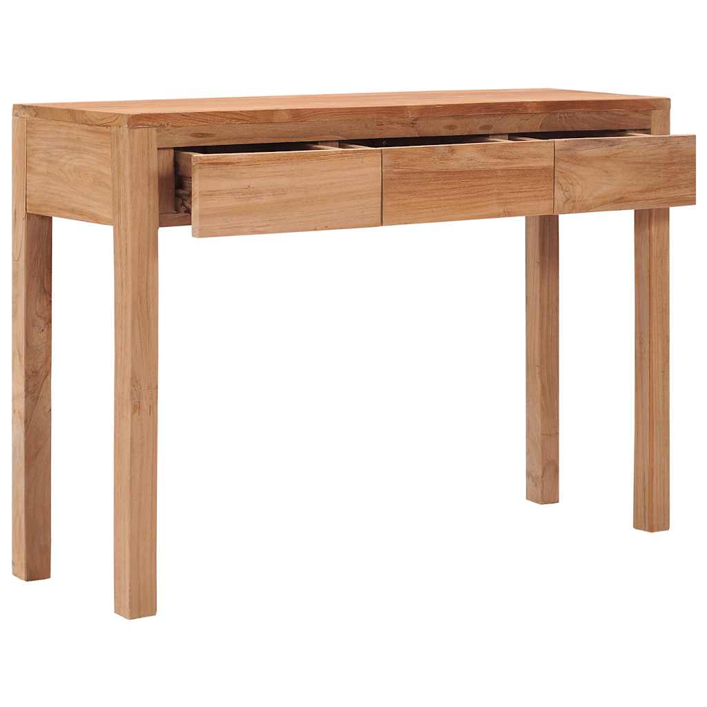 Τραπέζι Κονσόλα 110 x 35 x 75 εκ. από Μασίφ Ξύλο Teak