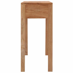 Τραπέζι Κονσόλα 110 x 35 x 75 εκ. από Μασίφ Ξύλο Teak