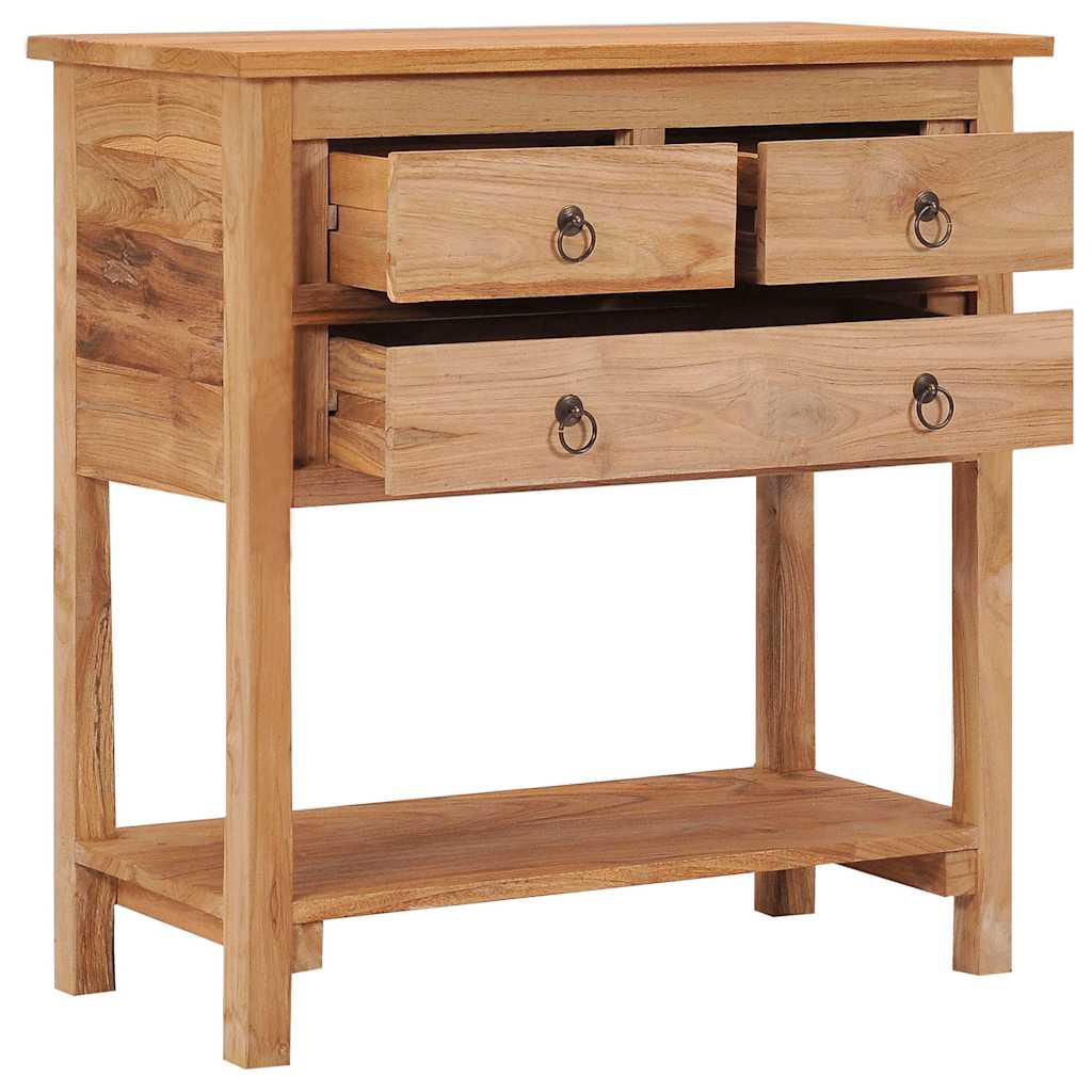 Συρταριέρα 78 x 35 x 80 εκ. από Μασίφ Ξύλο teak - Pakobazaar