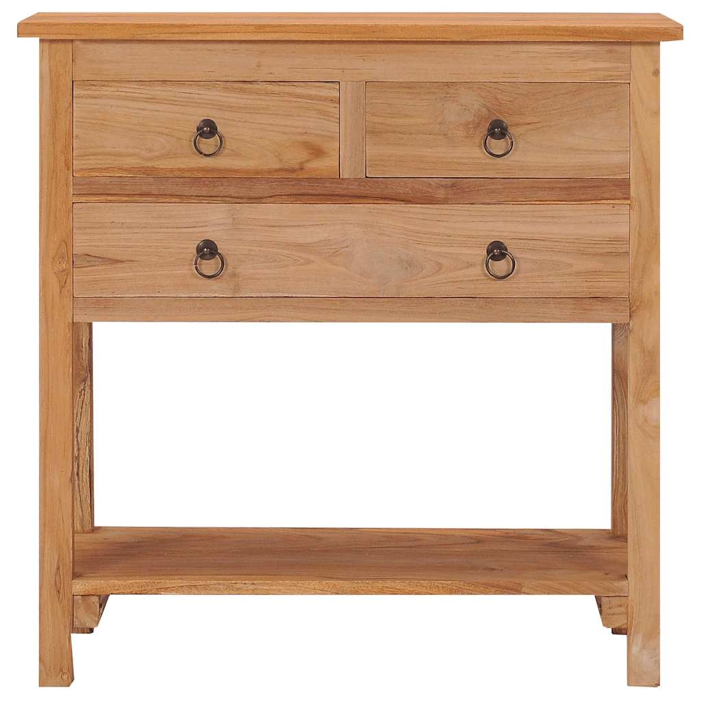 Συρταριέρα 78 x 35 x 80 εκ. από Μασίφ Ξύλο teak - Pakobazaar
