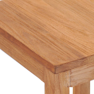 Σκαμπό Μπαρ 4 τεμ. από Μασίφ Ξύλο Teak - PAKOBAZAAR
