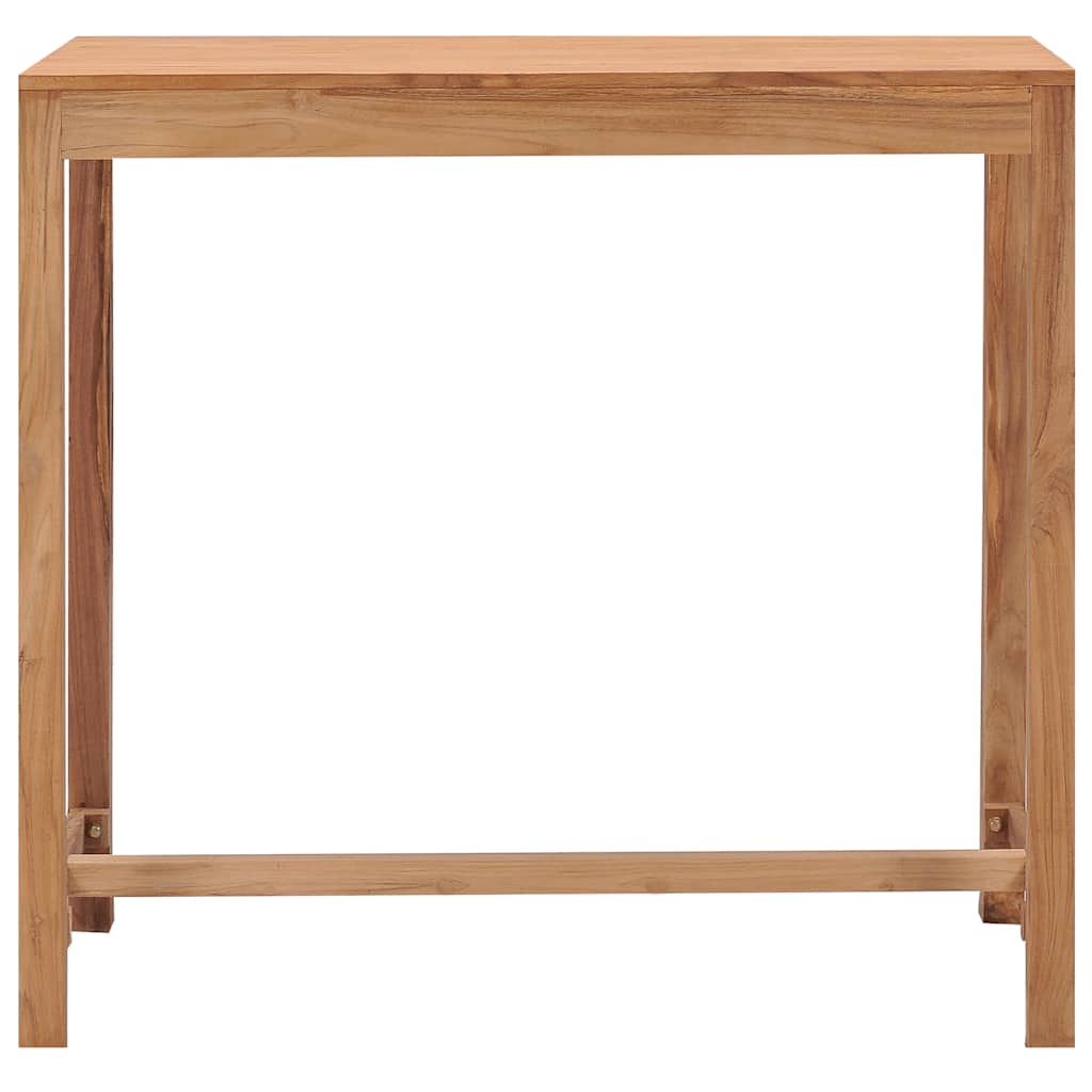 Τραπέζι Μπαρ Κήπου 110 x 60 x 105 εκ. από Μασίφ Ξύλο Teak - PAKOBAZAAR