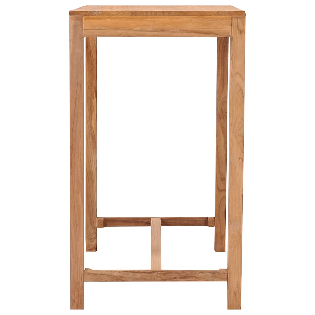 Τραπέζι Μπαρ Κήπου 110 x 60 x 105 εκ. από Μασίφ Ξύλο Teak - PAKOBAZAAR