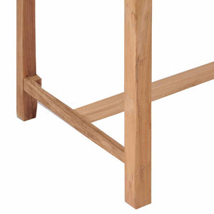 Τραπέζι Μπαρ Κήπου 110 x 60 x 105 εκ. από Μασίφ Ξύλο Teak - PAKOBAZAAR