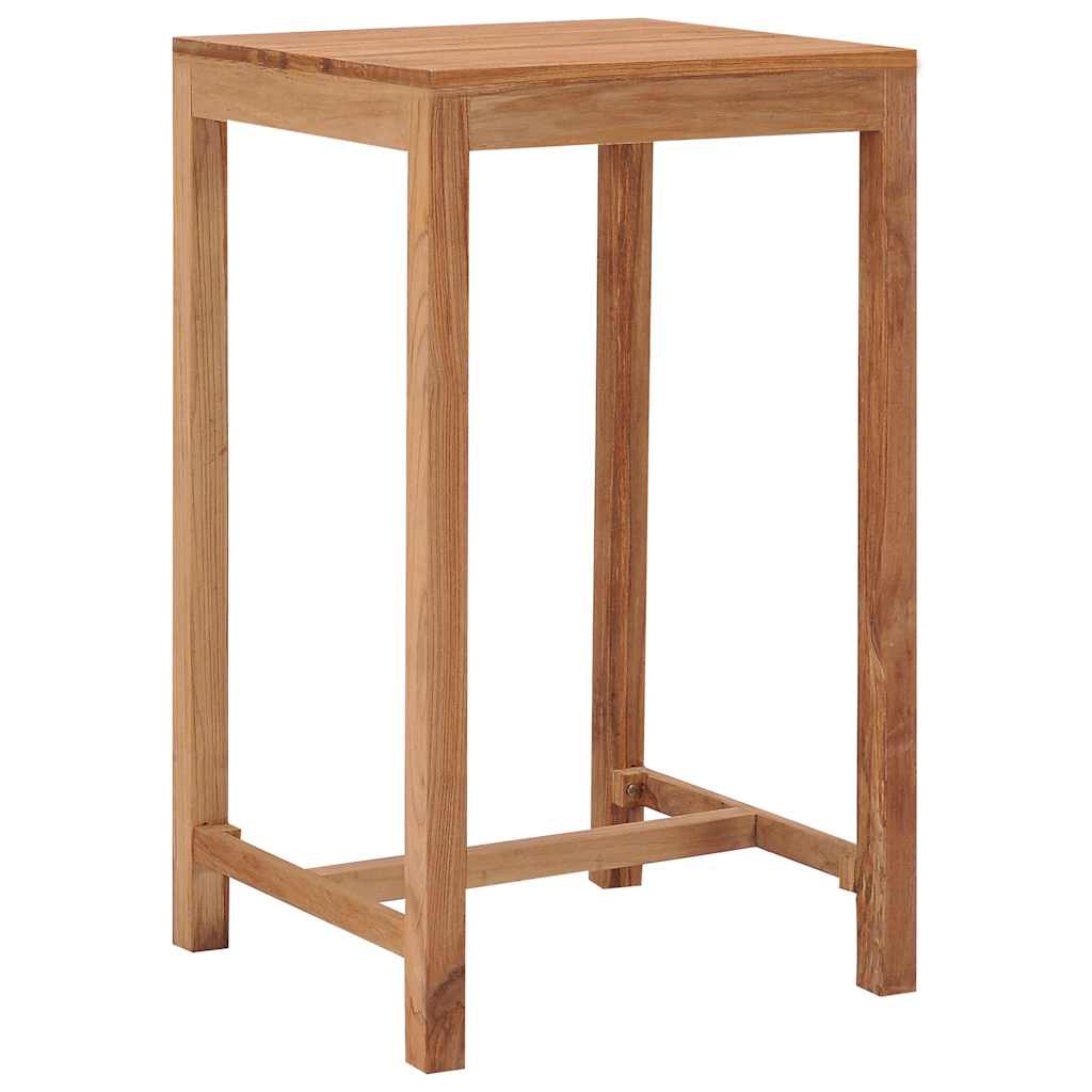 Τραπέζι Μπαρ Κήπου 60 x 60 x 105 εκ. από Μασίφ Ξύλο Teak