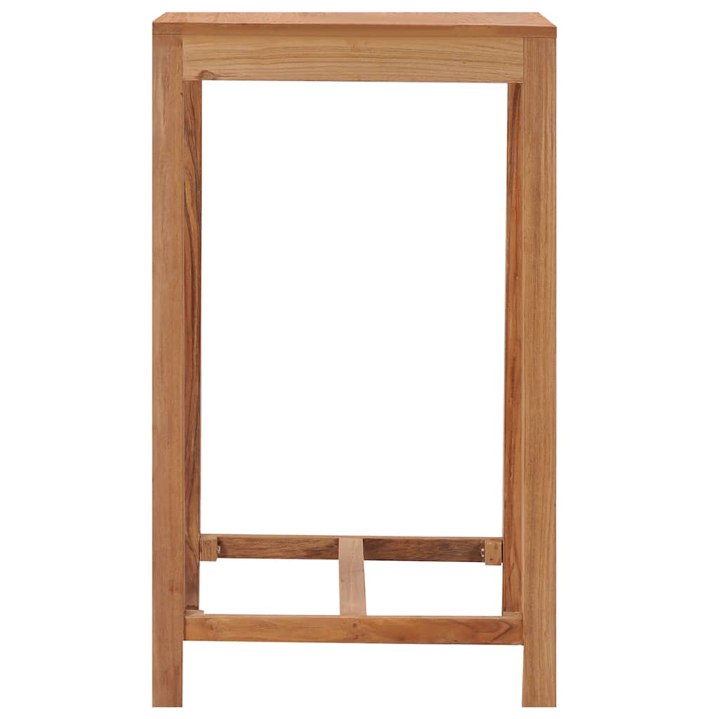 Τραπέζι Μπαρ Κήπου 60 x 60 x 105 εκ. από Μασίφ Ξύλο Teak