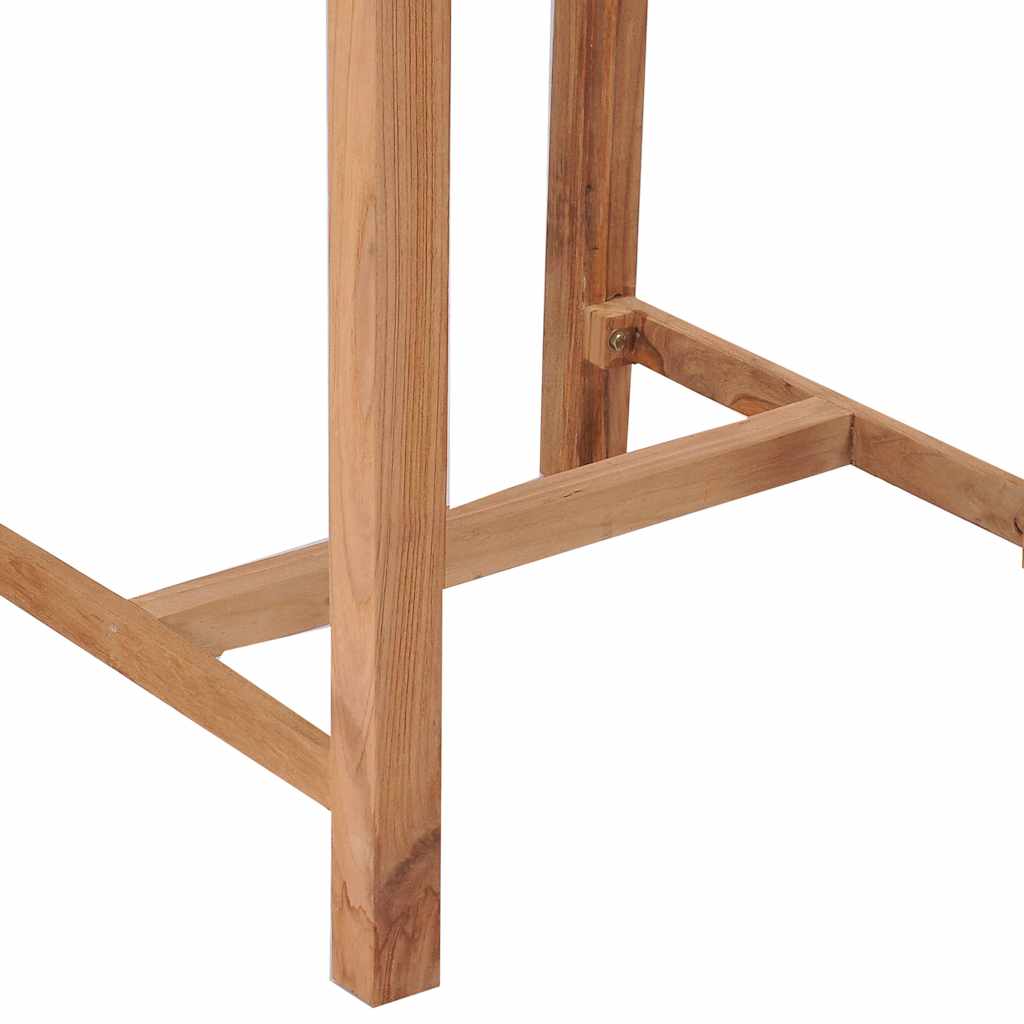 Τραπέζι Μπαρ Κήπου 60 x 60 x 105 εκ. από Μασίφ Ξύλο Teak